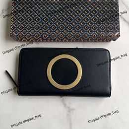 Designer bag Men's wallet handbags Top quality Sheepskin Diamond Grid Long Wallet high-end Genuine Leather Zipper Card Bag for Women Key pocket coin purse