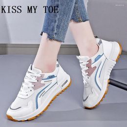 Casual Shoes 2024 Summer Mesh Breathable Chaussure Femme Sport Sneakers Flats Platform For Women Ladies Trainers Zapatos Mujer