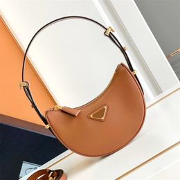 Fashion mens cross body tote triangle satchel shoulder womens designer bag Girl white purse and handbag half moon hobo Leather clutch Underarm bags