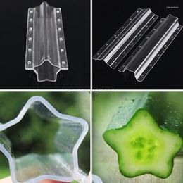 Baking Moulds Star Heart Shape Cucumber Shaping Mould Vegetable Growth Forming Mould Tool Drop