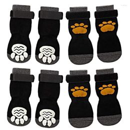 Dog Apparel 8 Pieces Anti Slip Socks With Adjustable Strap Traction Control For Indoor On Hardwood Floor Wear