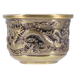 Wine Glasses Dragon Phoenix Cup Convenient Decorative Tea Vintage Gifts Tearoom Retro Teaware Home Teacup Set