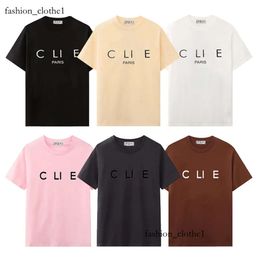 Mens Designer T-shirt Luxury Brand Ce T Shirts Mens Womens Short Sleeve Tees Summer Shirts Hip Hop Streetwear Tops Shorts Clothing Cloth 738