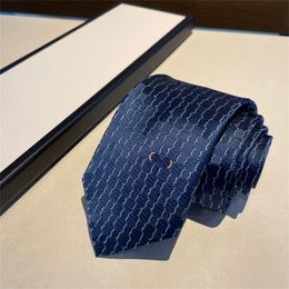 2024 Men's Fashion Tie Designer Ties Brand Business Neck Ties Casual Wedding NeckTies Retro Party Casual Silk Ties with box