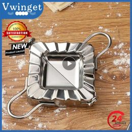 Baking Tools Dumpling Maker 304 Stainless Steel Mould Press Dough Ravioli Skin Pastry Machine For Home