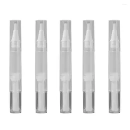 Storage Bottles 4 Pcs Liquid Foundation Dispenser Empty Pot Lip Containers Lipstick Reusable Oil Disposable