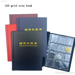 Albums High Quality Put 120 Pieces/Coins Album For Fit Cardboard Coin Holders Professional Coin Collection Book