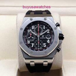 Machinery AP Wrist Watch Royal Oak Offshore Series Mens Watch 42mm Diameter Precision Steel Mens Leisure Luxury Watch 26470SO.OO.A002CA.01