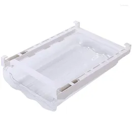 Storage Bottles Adjustable Space Saver Drawer Refrigerator Egg Box Food Container Holder