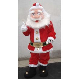 Mascot Costumes Foam SANTA Cartoon Plush Christmas Fancy Dress Halloween Mascot Costume