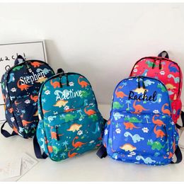 Backpack Personalised Embroidered Kids Toddler Children Rucksack Preschool Lightweight Cute Cartoon Travel Daypack For Boy Girl