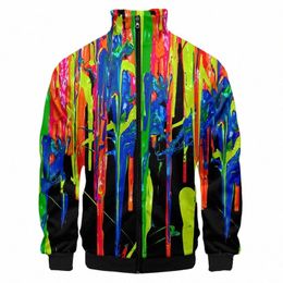 2021 New Colorful Painting Logo Hoodie 3D Print Pullover Harajuku Sweatshirt Fi Racing Jacket Men Zipper Hoodie Custom 4XL 40Mt#