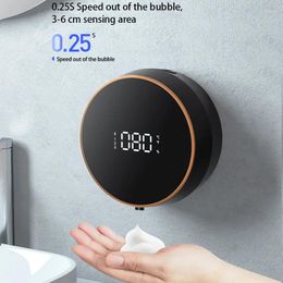 Liquid Soap Dispenser W1 300ML Wall Sanitizer Infrared Induction Smart Kitchen Sensor Hand Washer