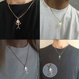 Chains Japan South Korea Cool Person Necklace Trend Net Red Hip Hop Clavicle Chain Personality Villain Sweater