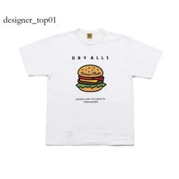 Japanese Fashion Brand Trend Human Made T Shirt Men's and Women's Designer Human Make T Shirts Cute Short Sleeve Cartoon Pattern Loose Cotton Couple T-shirt 6960