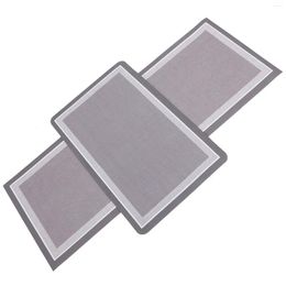 Carpets 2 Pcs Kitchen Mats For Floor Rug Practical Household Absorption Fall To The Ground Non-skid PVC