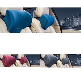 Upgrade Upgrade Car Neck Headrest Pillow Rest Head Support Cushion Car Memory Breathable Travel Guard Car Lumbar Pillow Car Supplies