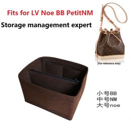 Accessories Noe Series Noe Bb Petim Felt Cloth Insert Bag Organiser Makeup Handbag Organiser Travel Inner Purse Portable Cosmetic Bags