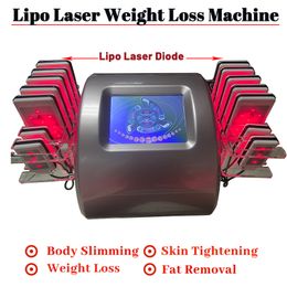 Lipolaser Diode Weight Loss Device 102pcs Diodes Infrared Light Therapy Cellulite Burning Body-Line Shaping Non-Invasive Treatment