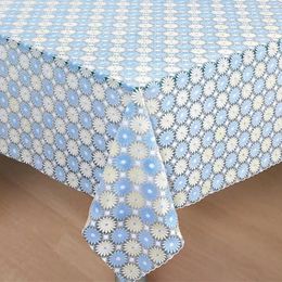 Table Cloth Plastic Waterproof Tablecloth PVC Rectangular Dining Mat For A Coffee