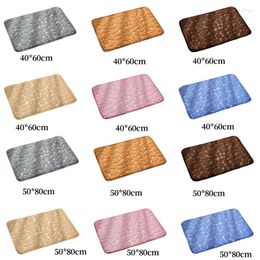 Bath Mats Promotion! Mat Cobblestone Bathroom Rugs Water Absorbent For Machine Washable