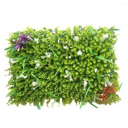 Decorative Flowers Durable High Quality Practical Useful Brand Artificial Turf Mat Plants Plastic Square Wedding Decor Foliage