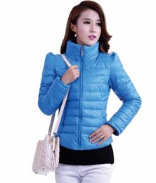 women's slim wadded jacket winter outerwear female cott-padded jacket down female short design small cott-padded jacket 53QY#
