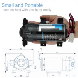 Sprayers Pressure Increase Pump RO 24V 75GPD Water Booster Silent Sprayer Reverse Osmosis