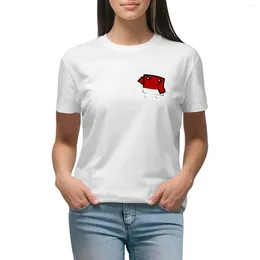 Women's Polos Super Meat Boy (in Your Pocket) T-shirt Tees Tops Hippie Clothes T-shirts For Women Loose Fit