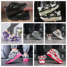 Designer Casual Shoes Sneaker Luxury Shoes Walking Men Women Running Trainers Black Navy Blue Panda Sports trainer GAI Thick bottom