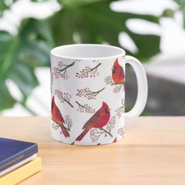 Mugs Cardinal Coffee Mug Thermo Cups To Carry Breakfast