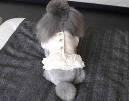 Dog Apparel Puppy Cat Clothes Winter Dress Thick Warm Pet Clothing Coat Poodle Schnauzer Pomeranian Yorkshire Maltese Bichon Costume