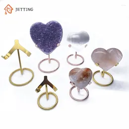 Decorative Plates 1pc Love Chip Bracket Crystal Ball Display Stand Ornaments Crafts Ly Arrived