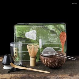 Teaware Sets Coconut Matcha Tea Set Bowl Bai Ben Li Combination Tool Japanese Gift Box