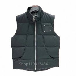 new Fw23 Winter Mens Canadian Moooses Mtreal Vest Parka Goose Down Jacket Warm Coat Thick Outwear N1pl#