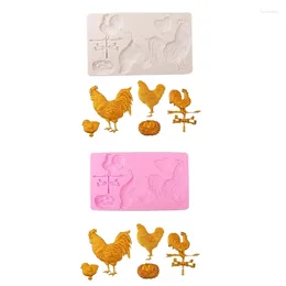 Baking Moulds Silicone Chocolate Chicken Nest Shaped Candy Tool