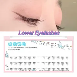 False Eyelashes Handmade Lower Eyelashe Natural Long Eye Makeup Tools Bottom Eyelash Extension Lashes Women