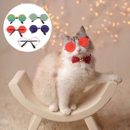 Dog Apparel 5pcs Pet Cat Sunglasses Fashion Po Props