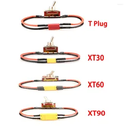 Smart Home Control Large Current High Load Switch XT30 XT60 XT90 T Plug Power On-off Toggle Switches For RC Aeroplane ESC Motor Connecting