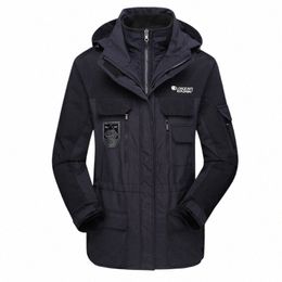 winter Mens Autumn 2023 Outdoor Women's Two-piece Detachable Fleece Jackets Windbreak Waterproof Climbing Clothes 21Q1212 P1F9#