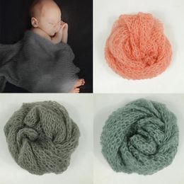 Blankets D&J 3pcs Pack 60 30cm Soft Mohair Wraps Born Pography Prop Baby Po Fotografia Accessories For