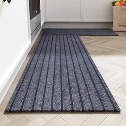 Carpets Oilproof Non-slip Kitchen Mat Water Absorbent Durable Home Scrape Door Mats Dirt Trapper Entrance Erasable Rug Entry