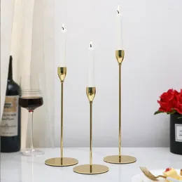 Candle Holders 3 Piece SConical Candlestick Set Modern Table Centre Decoration Home Birthday Anniversary
