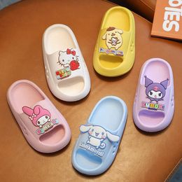 kids slippers baby shoe boys girls designer kid Slides pink yellow blue Toddlers Infants Childrens Desert shoes Bone Resin Sandals 56JC#
