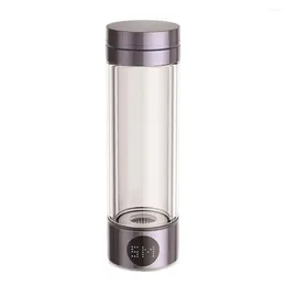 Water Bottles Portable Hydrogen Maker Rechargeable Bottle For Home Office Travel 1600ppb Super Ionizer