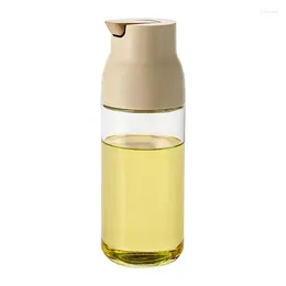 Storage Bottles Oil Dispenser Bottle For Kitchen Glass Olive Container Vinegar Soy Sauce Clear