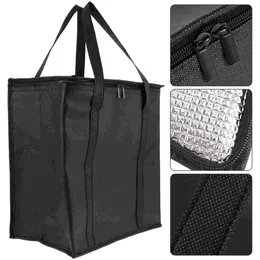 Dinnerware Tote Bag Aluminium Foil Shopping Thermal Grocery Insulation Insulated Large Freezer Bags Delivery