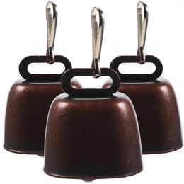 Party Supplies 3 Sets The Dog Bell Miss Travel Alarm Clock Grazing Copper Bells Pet Anti-lost