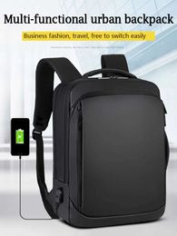 Laptop Cases Backpack 16 Inch Bag Large Capacity Business Travel Male Outdoor Portable USB Computer Schoolbag 24328