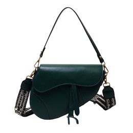 CD Bag Luxurys Saddle Handbag Shoulder Bags Crossbody Top Quality Fashion Women Classic Leather Bag Clutch Totes Wallets Ladies Purse Handbag 1